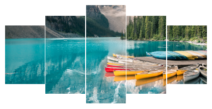 Split canvas prints - Diamond-T